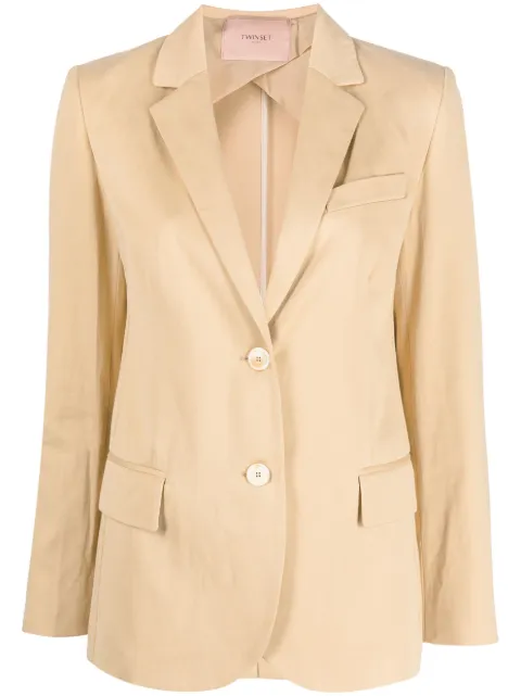 TWINSET single-breasted tailored blazer
