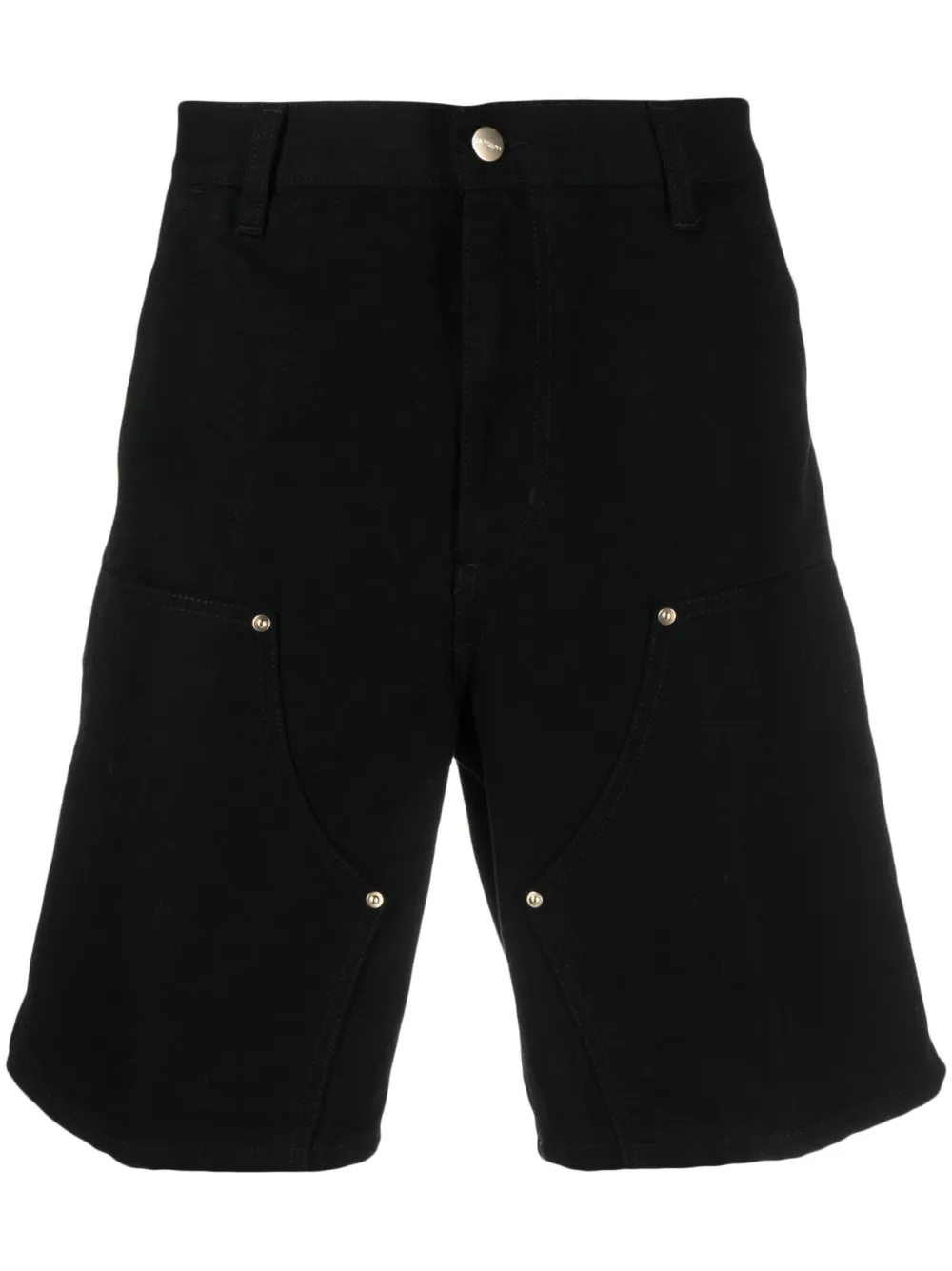Carhartt WIP logo-patch bermuda shorts - Black