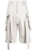 Julius drop-crotch strings shorts - Grey