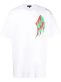 Comme des Garçons Homme Plus graphic-print cotton T-shirt - White