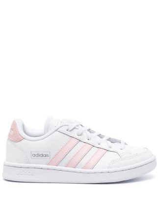 Adidas grand outlet court leather sneaker