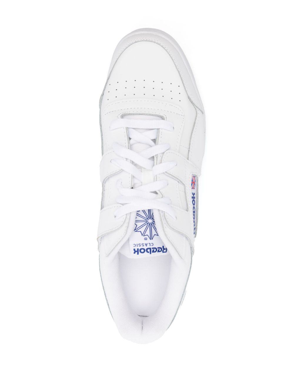 Hot sale hype Reebok logo-tag low-top sneakers 