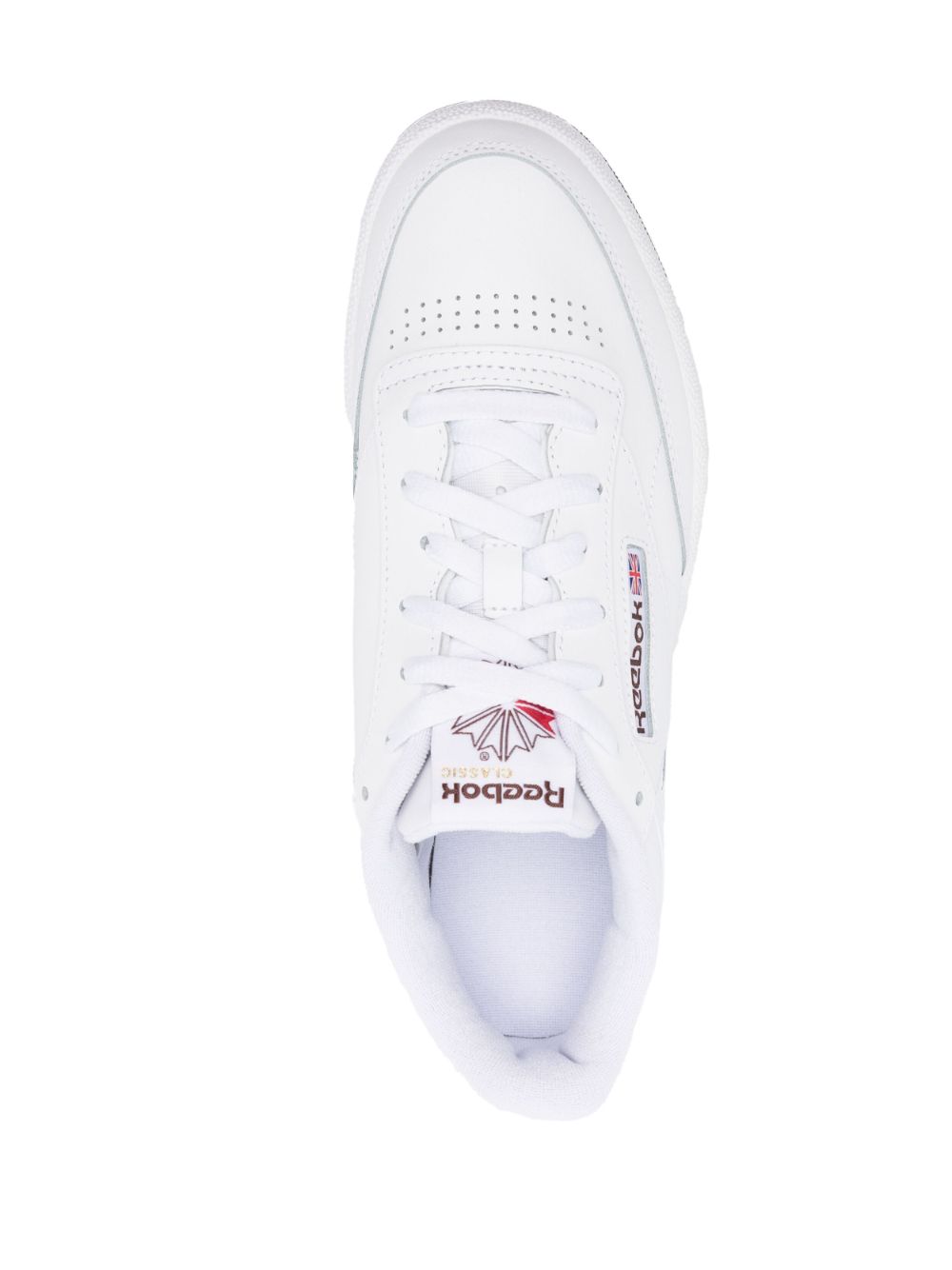 Shop Reebok Club C 85 Low-top Sneakers In White