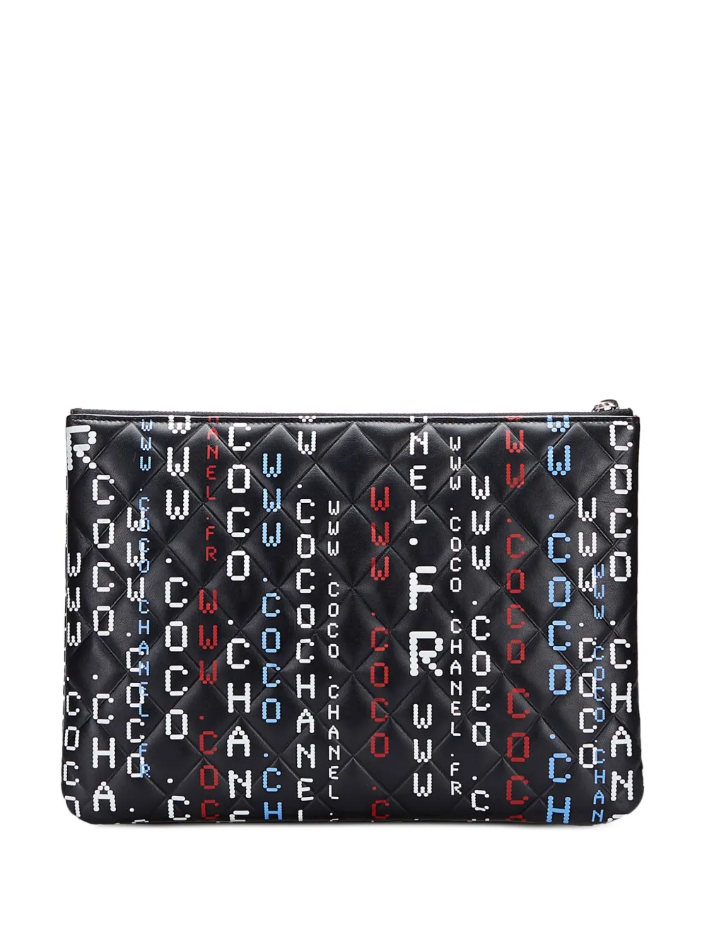 CHANEL Pre-Owned Data Center O Case clutch - Zwart