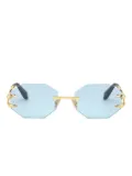 Roberto Cavalli hexagon-frame sunglasses - D9931