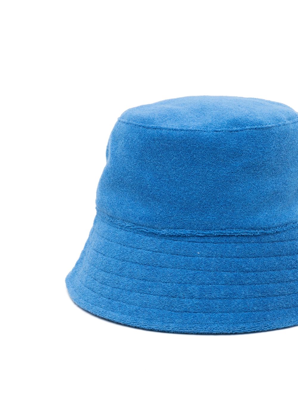 Claudie Pierlot logo-embroidered terry bucket hat - Blauw