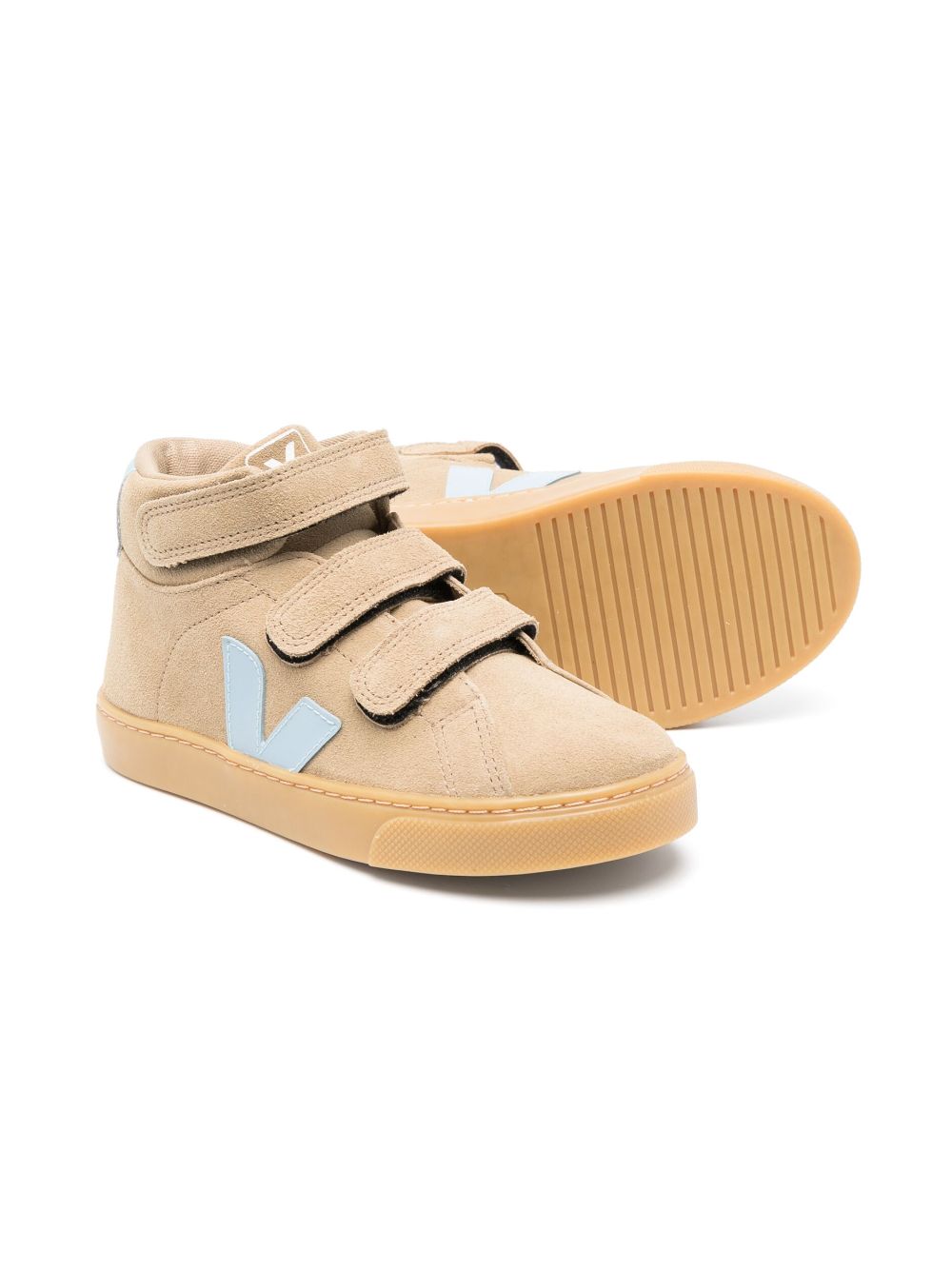 VEJA Kids Sneakers met logopatch - Beige