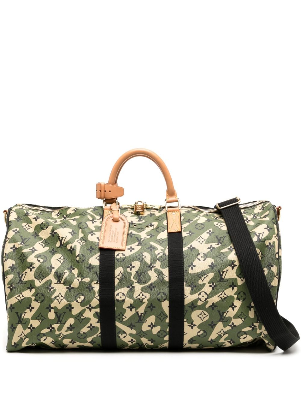 Buy Louis Vuitton x Takashi Murakami Keepall Bandouliere 55 'Monogramouflage'  - M95774