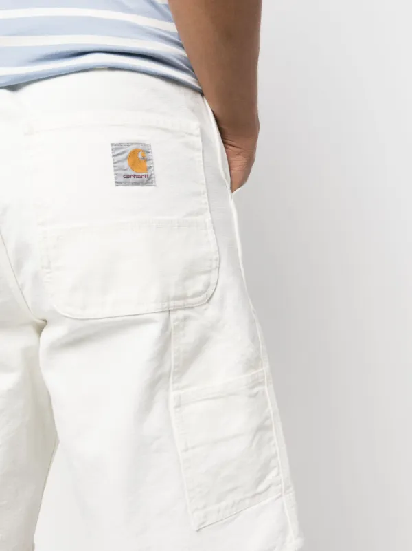 Carhartt WIP Single Knee Bermuda Shorts White FARFETCH ZA