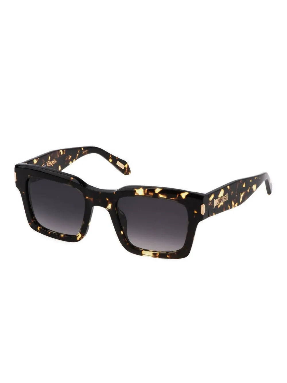 Just Cavalli tortoiseshell square-frame sunglasses - D9912