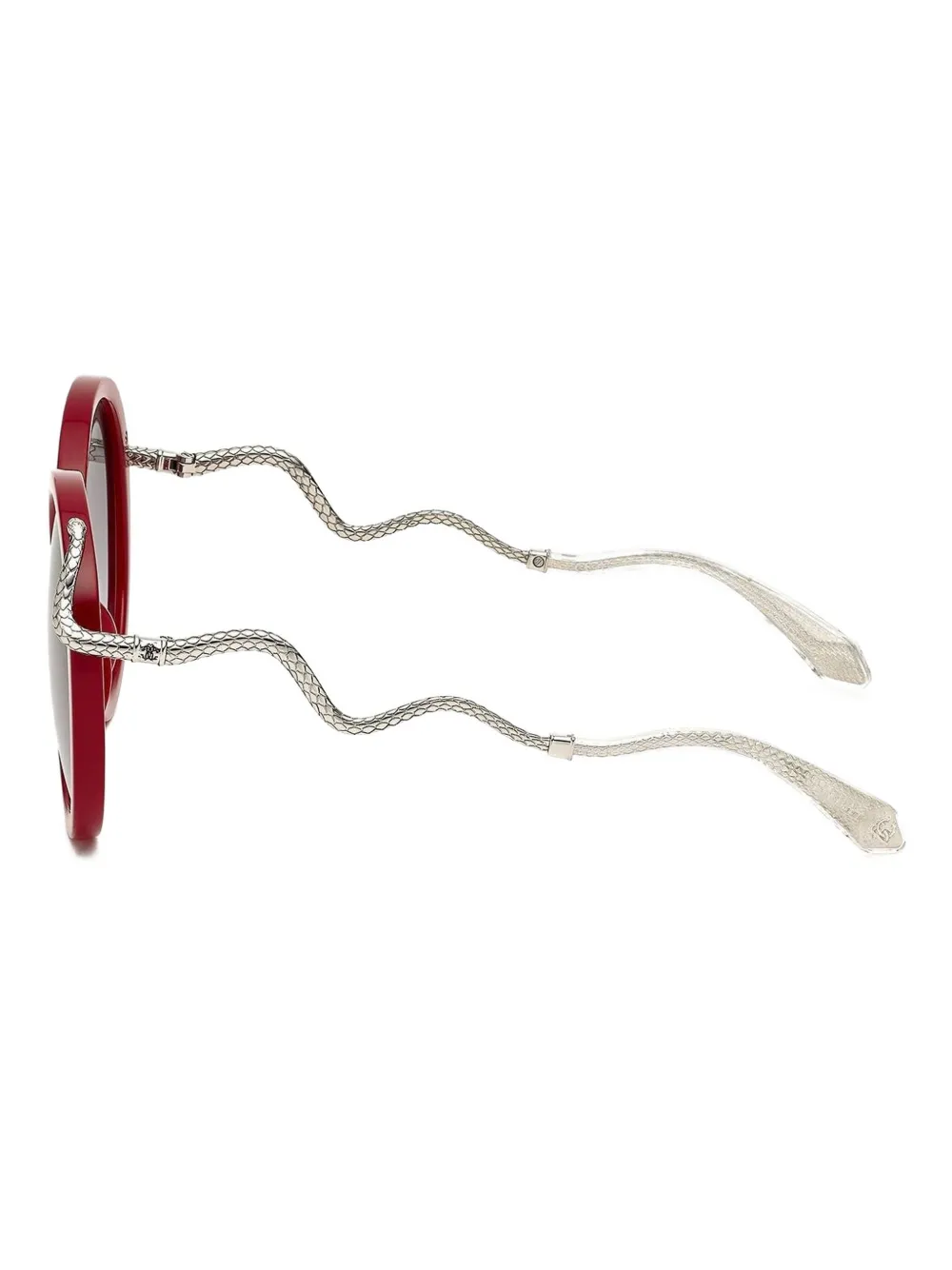  Roberto Cavalli Round-frame Sunglasses - Red 