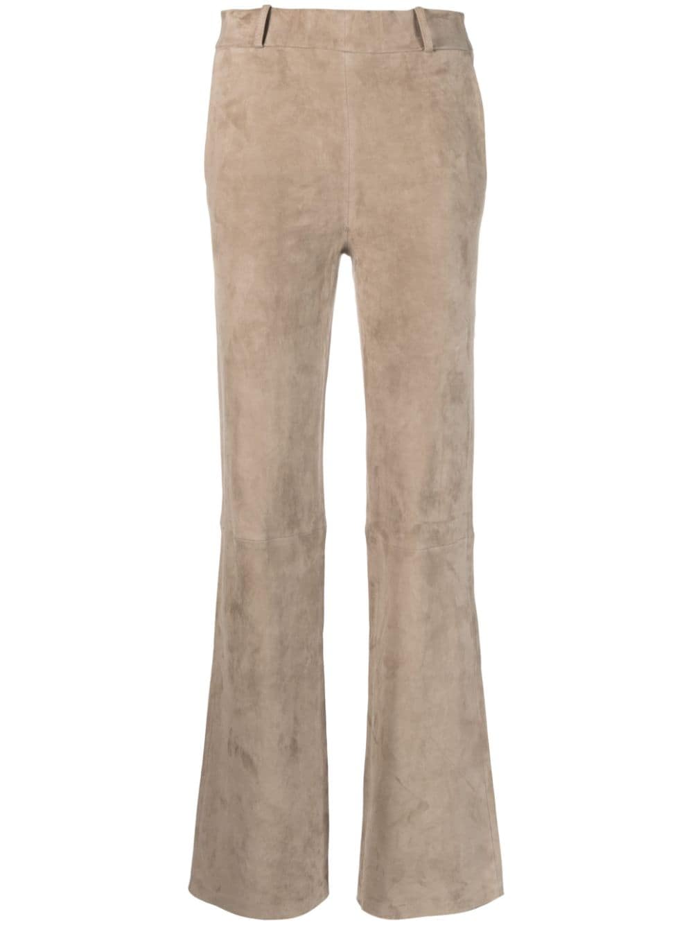 ARMA STRAIGHT-LEG LEATHER TROUSERS