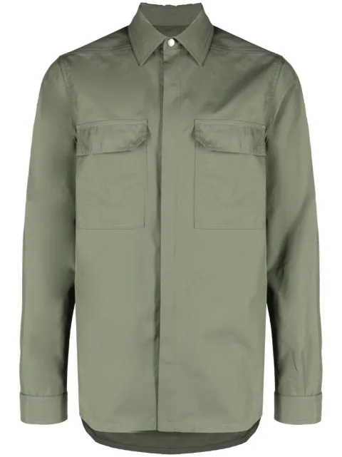 Rick Owens cotton shirt jacket 
