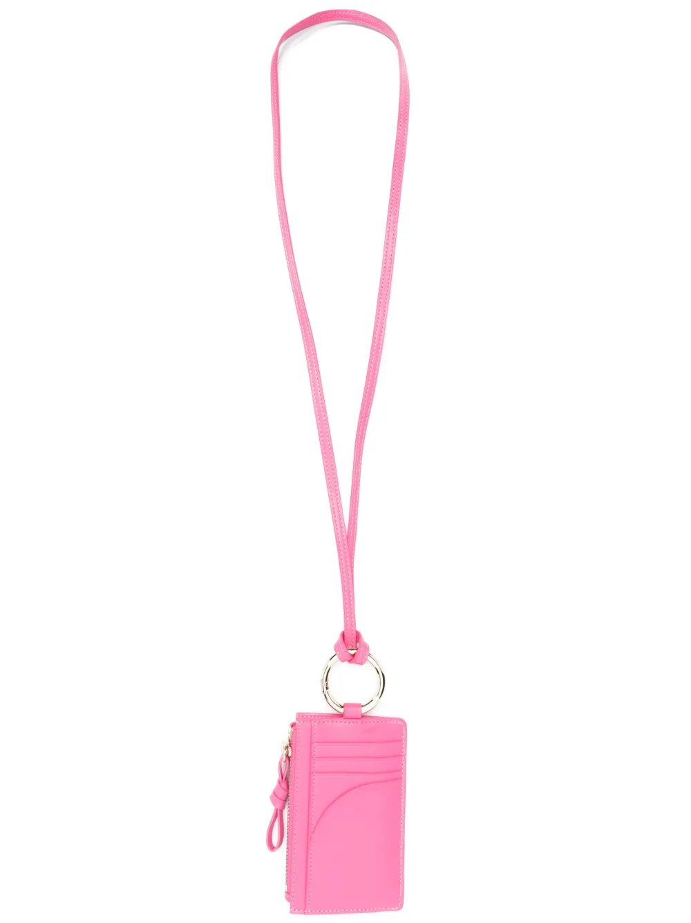 Claudie Pierlot debossed-logo leather cardholder