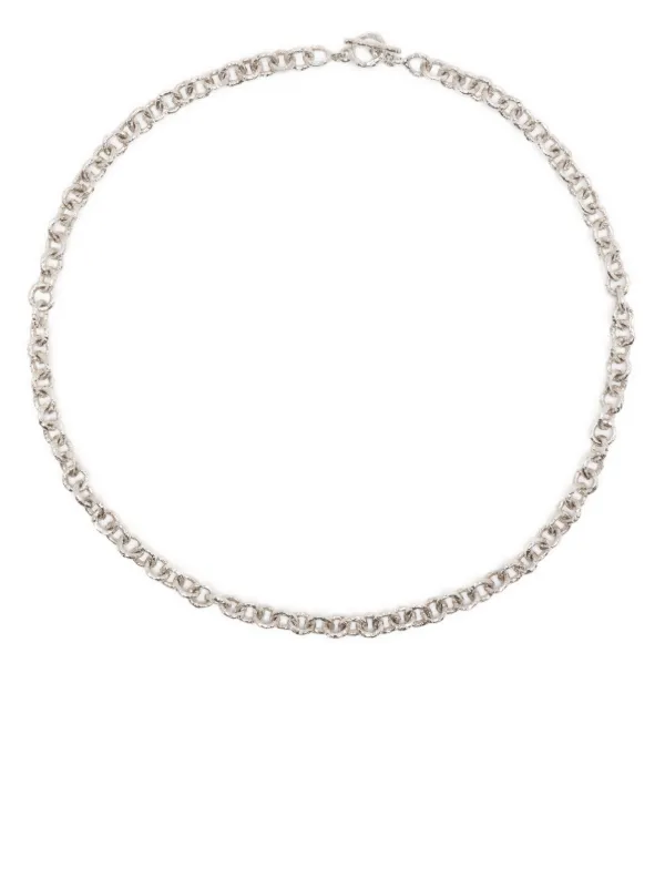 Rolo link deals necklace