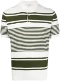 Mauro Ottaviani two-tone polo shirt - White