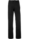 Christian Dior Pre-Owned logo cut-out jogger pants - Black