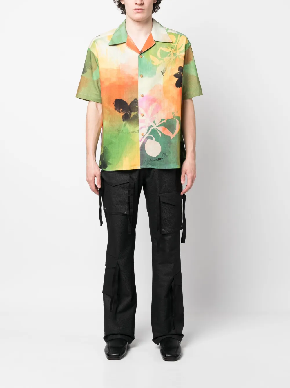 Andersson Bell Overhemd met bloemenprint - Groen