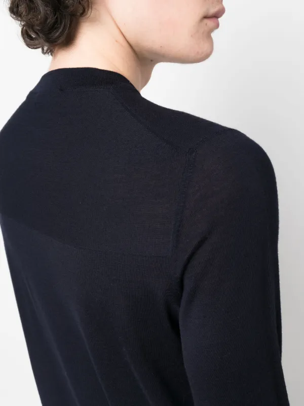 Jil Sander クルーネック セーター | ブルー | FARFETCH JP