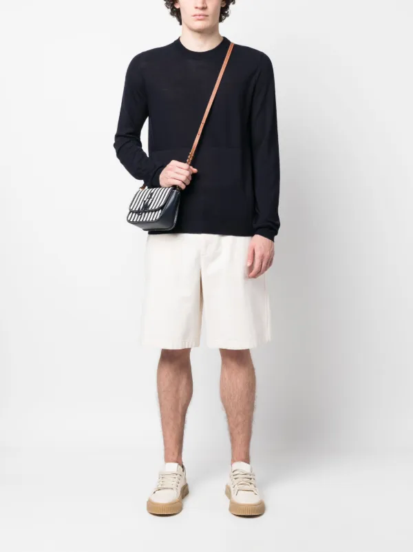 Jil Sander クルーネック セーター | ブルー | FARFETCH JP