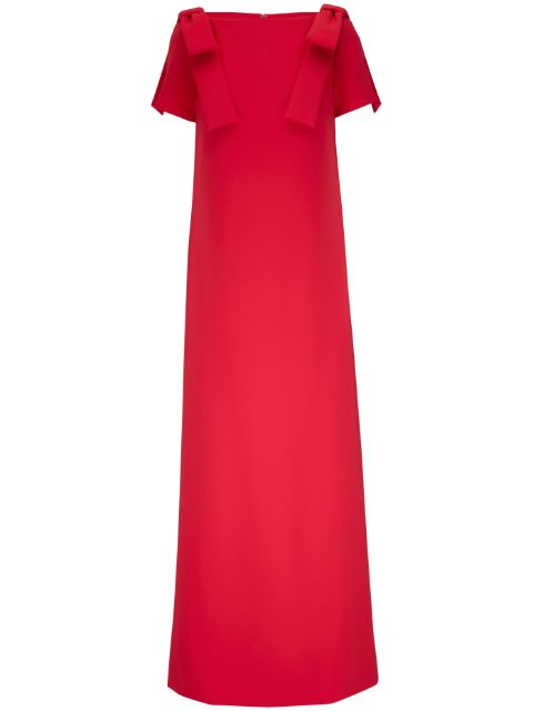 Carolina Herrera bow-detail long dress Women