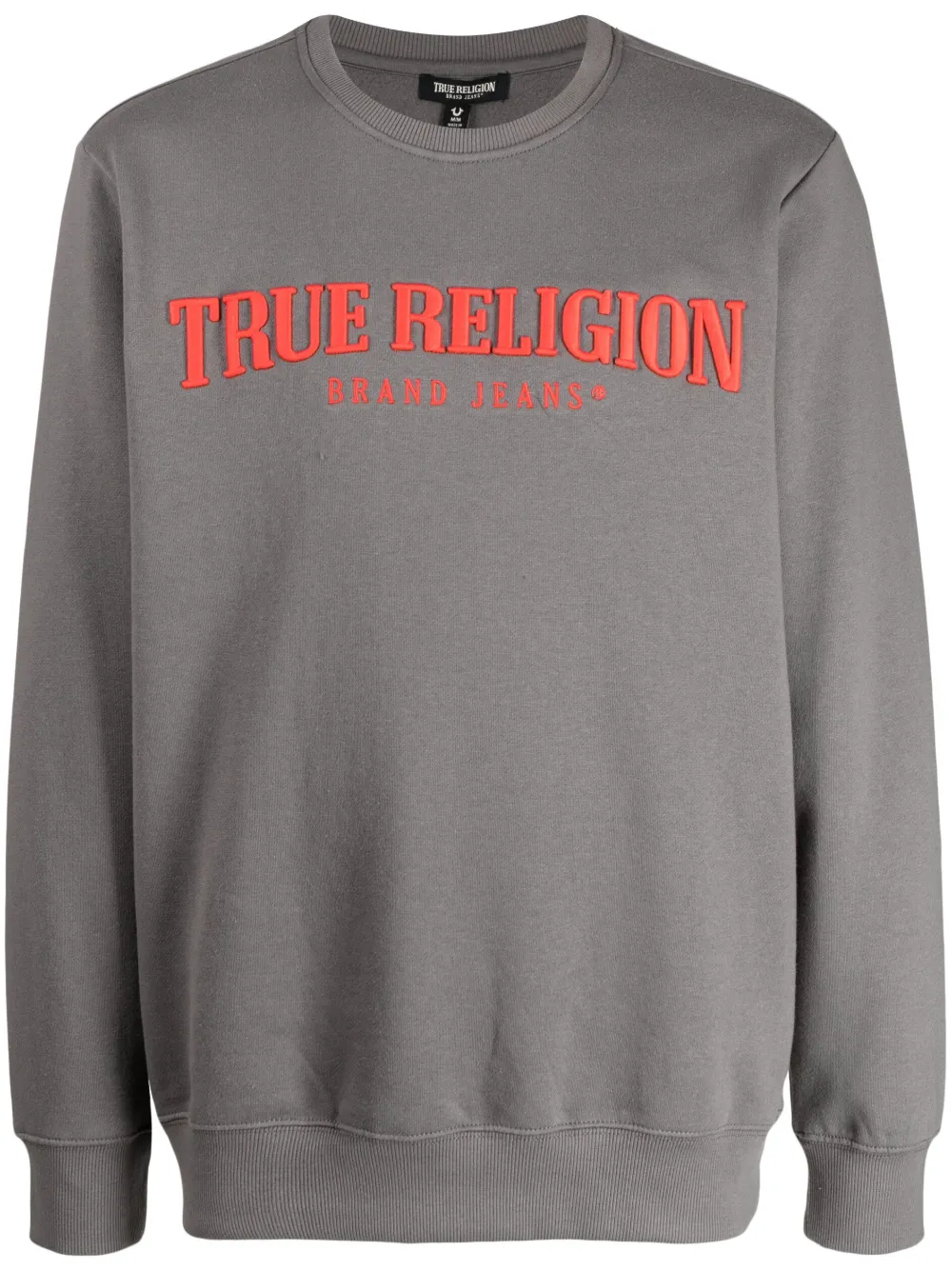 True Religion logo-embroidered cotton-blend Sweatshirt - Farfetch