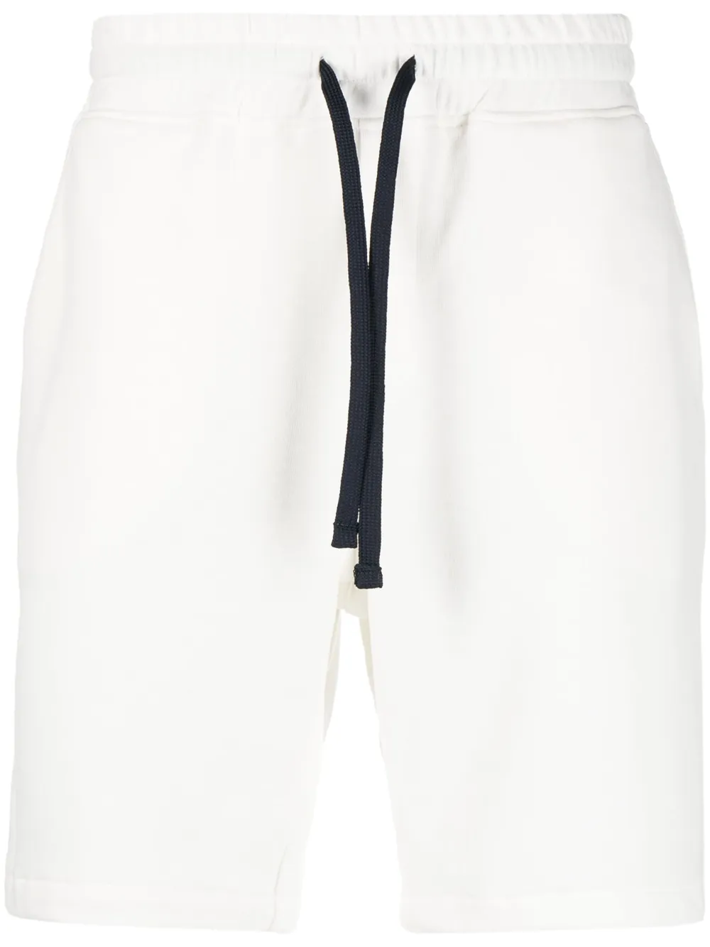 Vilebrequin logo-patch cotton shorts - White