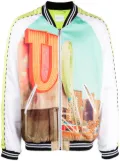 BLUE SKY INN graphic-print bomber jacket - Multicolour