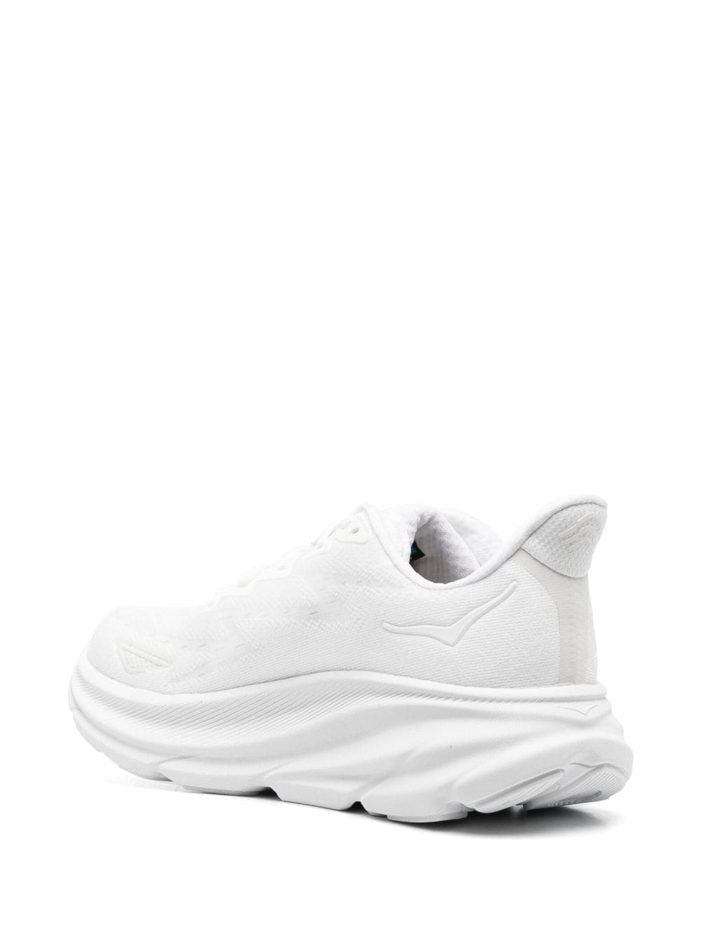 Shop Hoka One One Low-top Chunky-sole Sneakers In Weiss