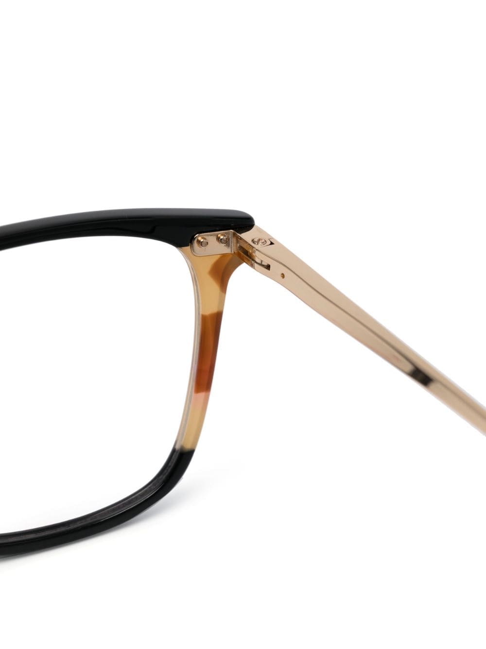 Shop Carolina Herrera Tortoiseshell-effect Glasses In Black