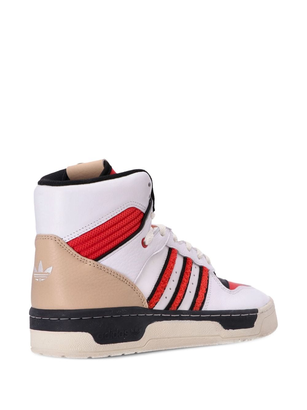 Shop Adidas Originals Rivalry High-top Sneakers In White