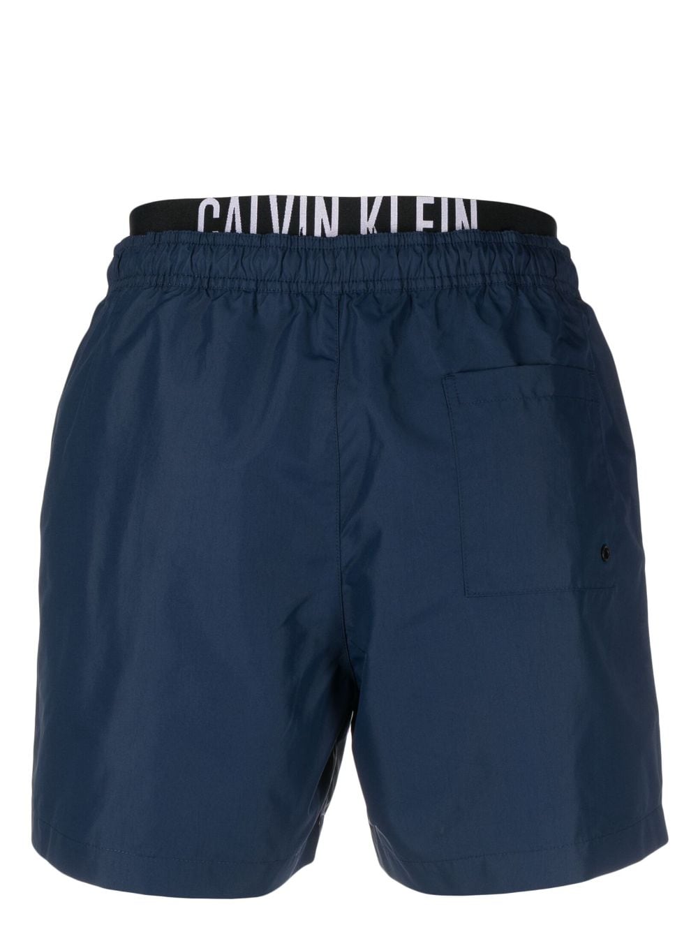 Calvin Klein Zwembroek met trekkoord - Blauw