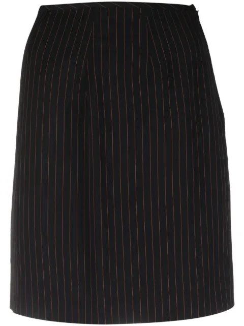 Jean Paul Gaultier Pre-Owned 2000s high-waisted striped miniskirt