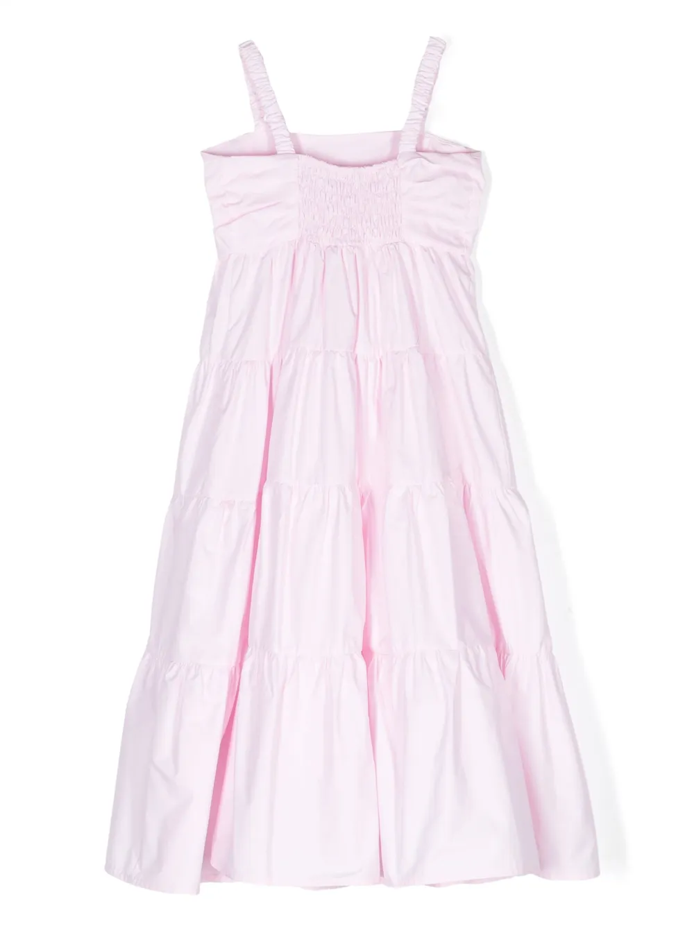 Miss Grant Kids Gelaagde maxi-jurk - Roze