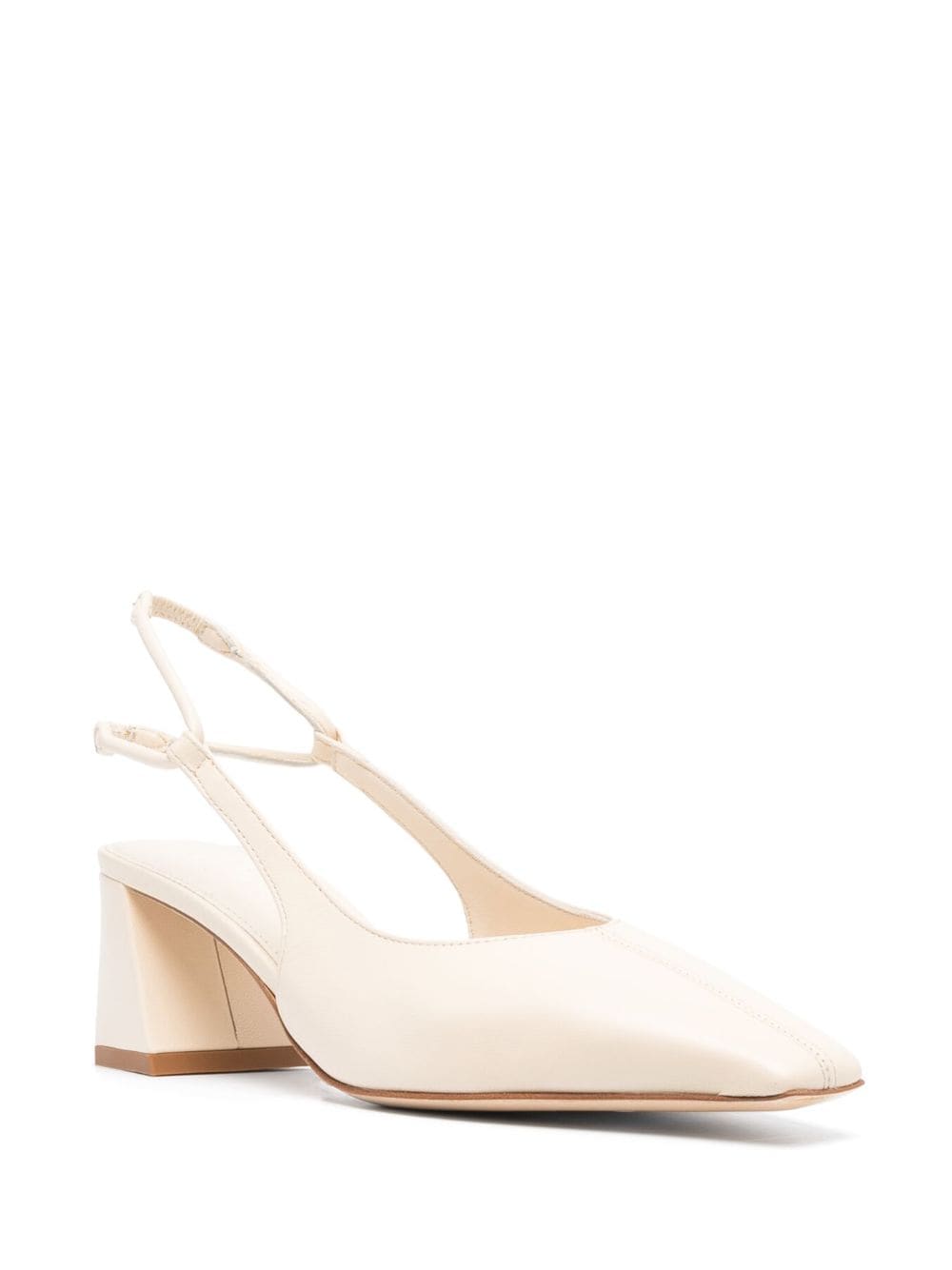 Aeyde Polly Leather Slingback Pumps - Farfetch