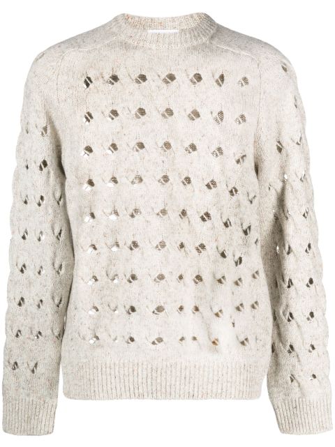 Soulland Esrum open-knit jumper