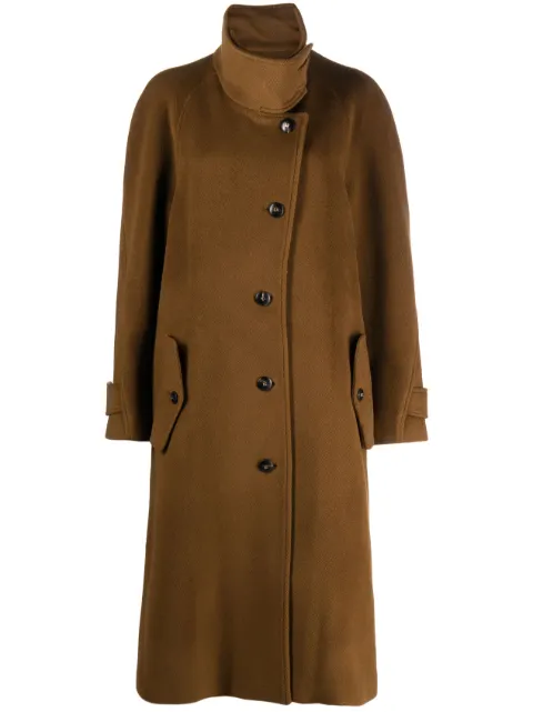 Low Classic Officer wool-blend coat