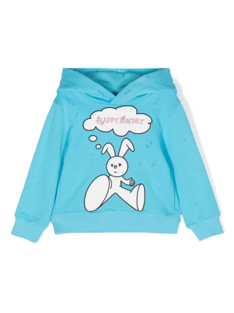 Natasha Zinko Kids Happy Sunday Rabbit hoodie