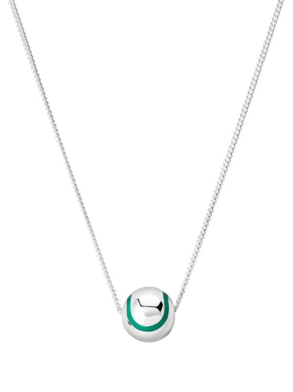 Tennis hot sale ball necklace