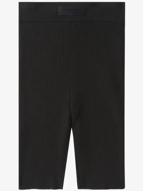 FEAR OF GOD ESSENTIALS ribbed detail stretch shorts