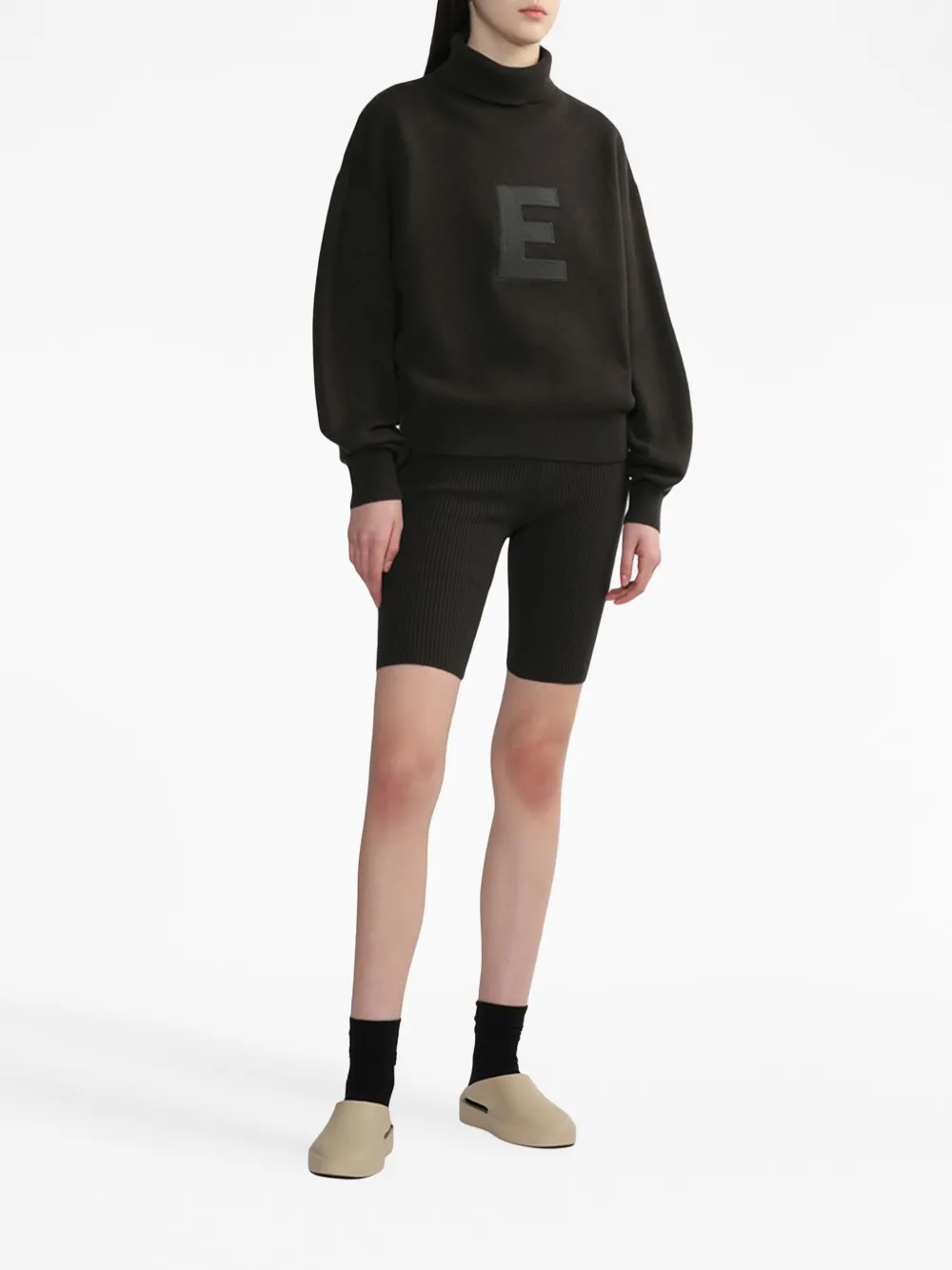 FEAR OF GOD ESSENTIALS Stretch shorts Zwart