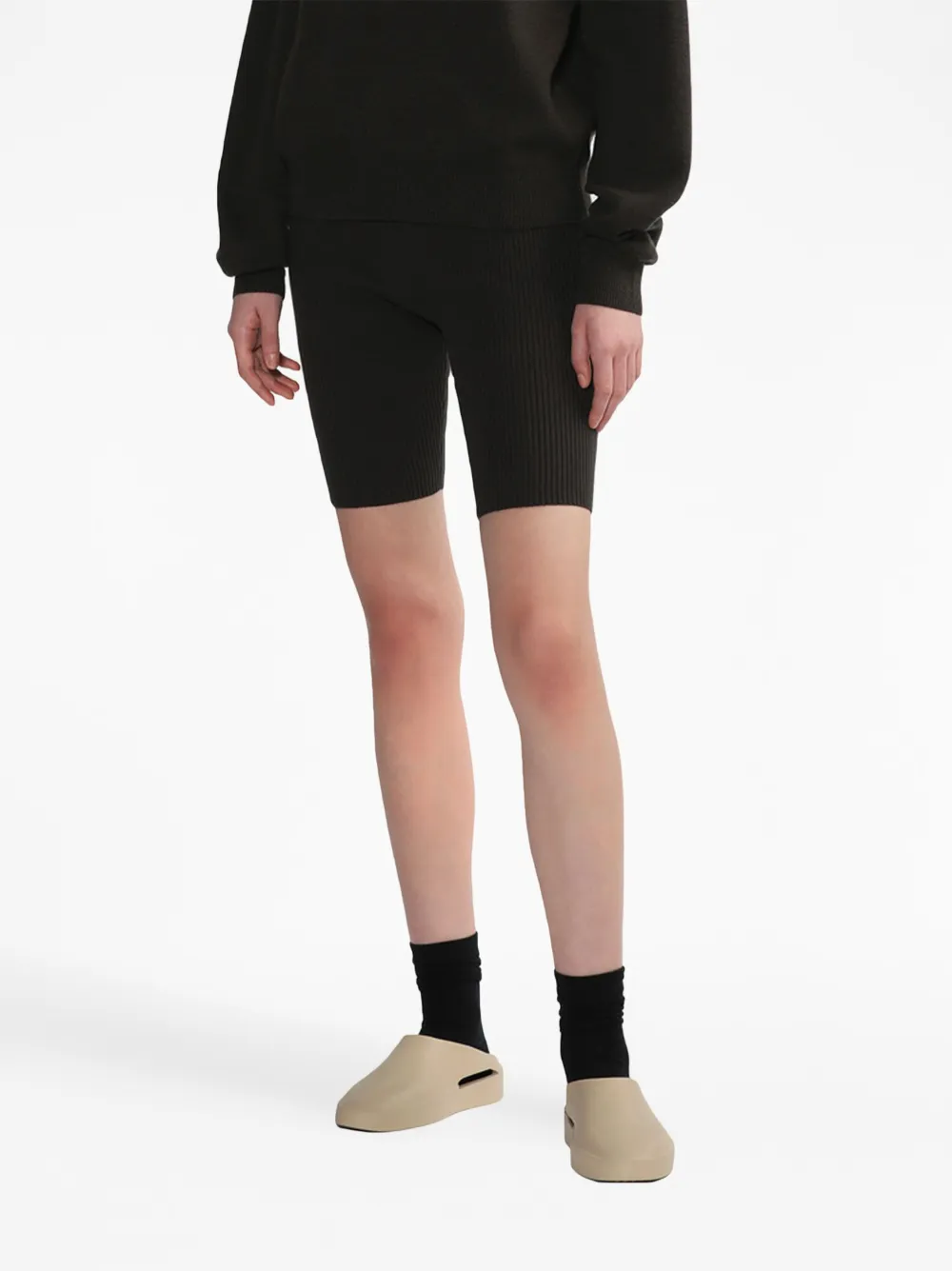 FEAR OF GOD ESSENTIALS Stretch shorts Zwart