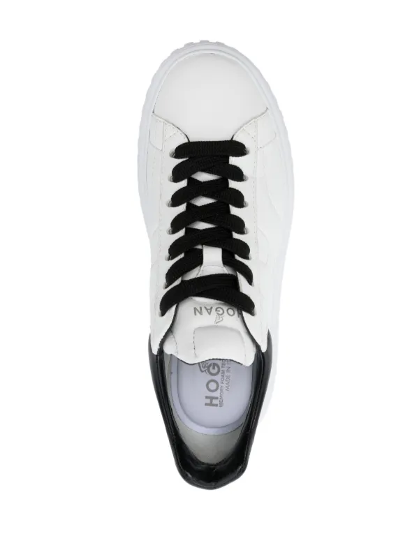 Hogan logo-embroidered low-top Sneakers | White | FARFETCH