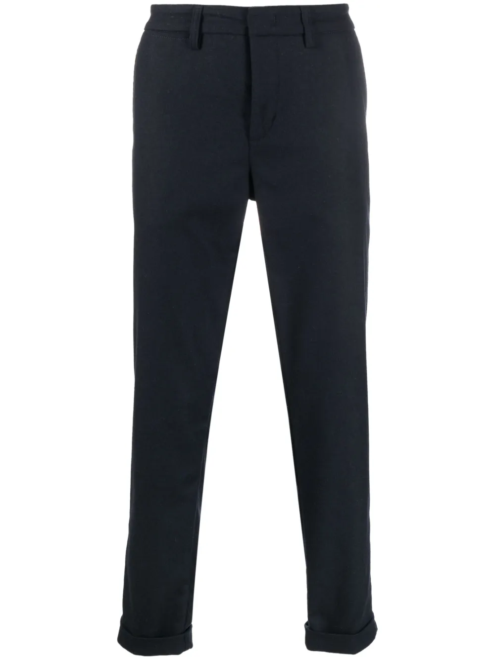 Fay Broek met toelopende pijpen Blauw