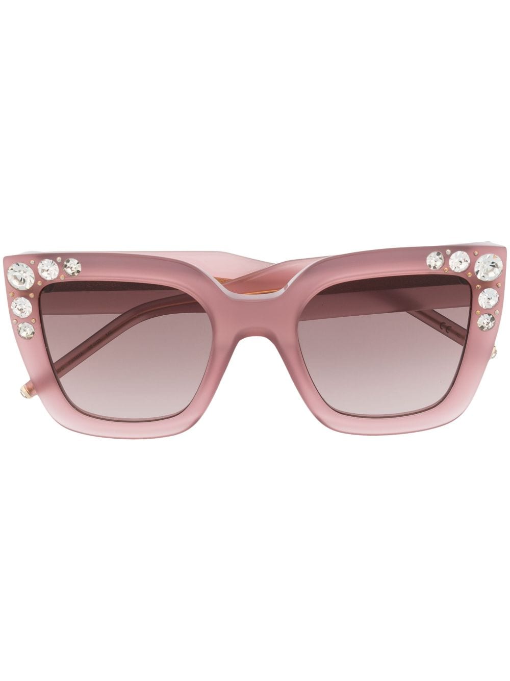 Carolina Herrera Oversize crystal-embellished Sunglasses - Farfetch