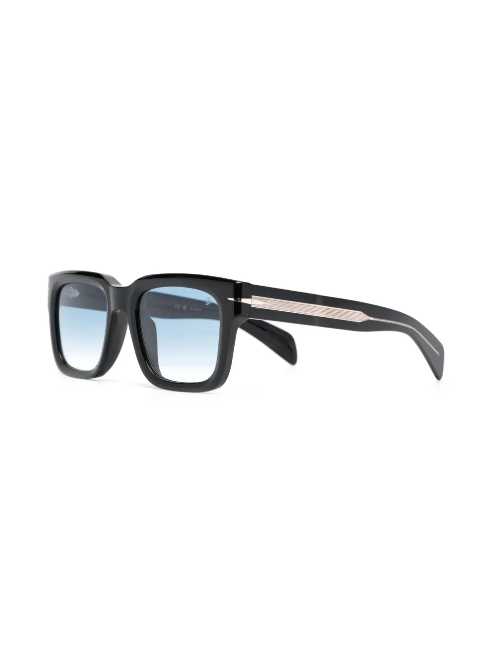 eyewearbydavidbeckham Eyewear by David Beckham Zonnebril met vierkant montuur - Zwart