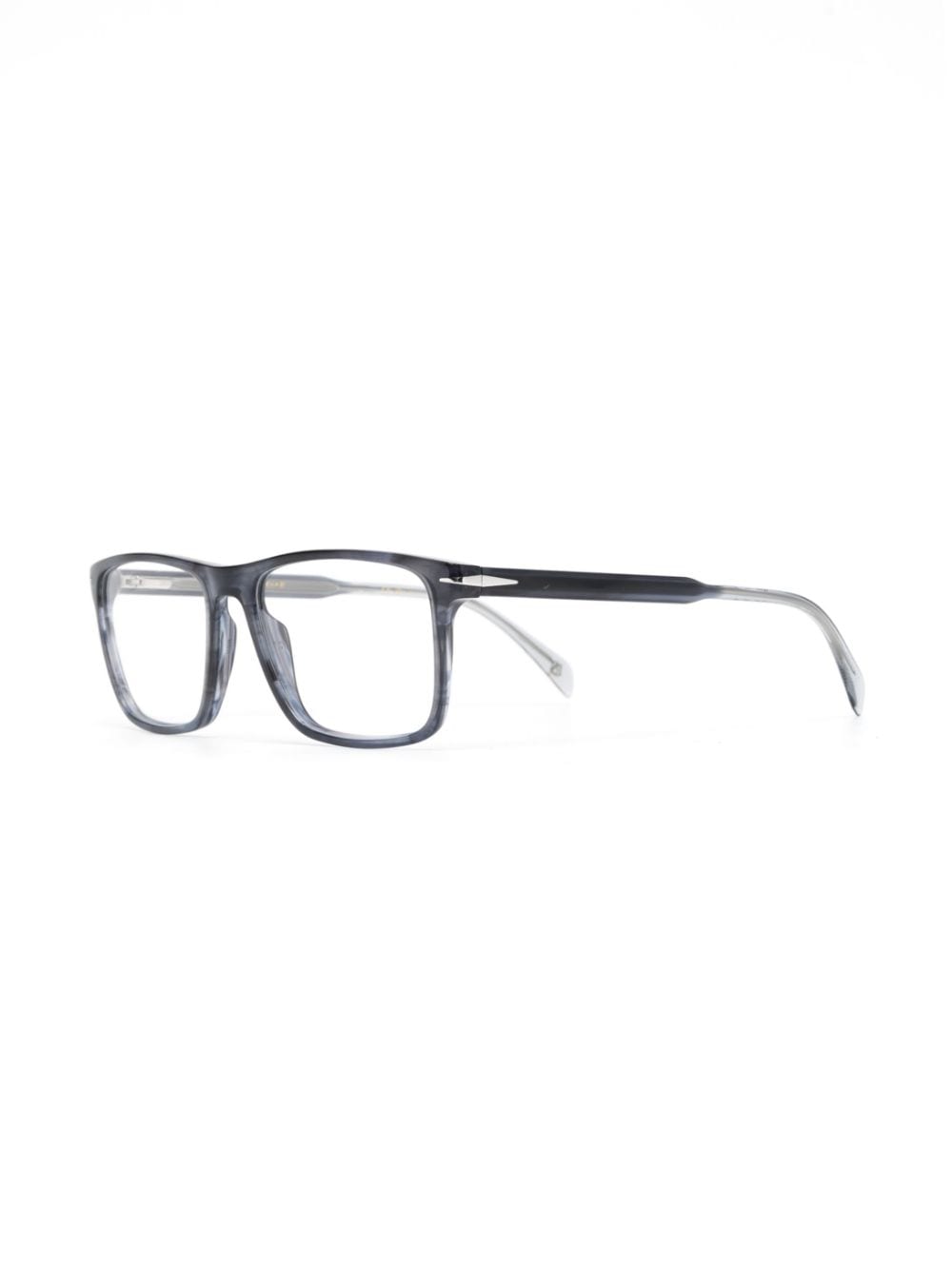 Eyewear by David Beckham Bril met rechthoekig montuur - Blauw