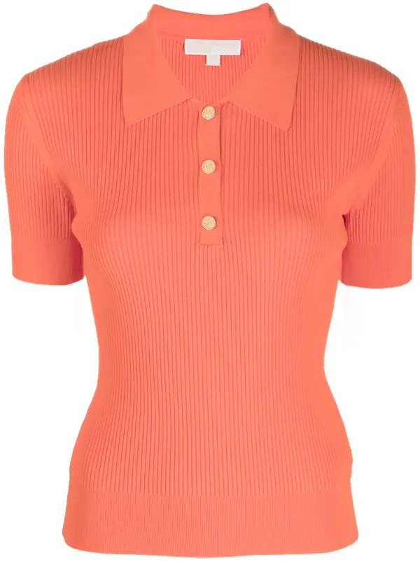 michael kors polo womens orange