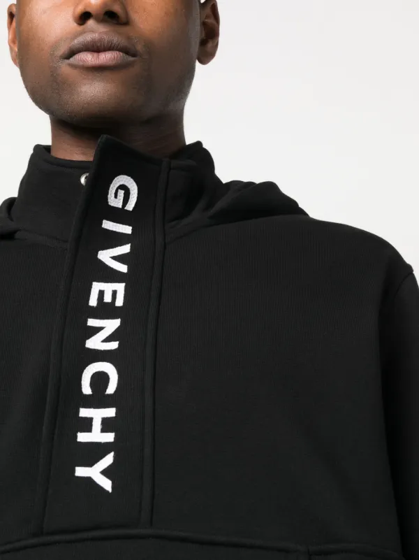 Givenchy logo-print Cotton Hoodie Sweatshirt | Black | FARFETCH Givenchy logo-print Cotton Hoodie Sweatshirt | Black | FARFETCH