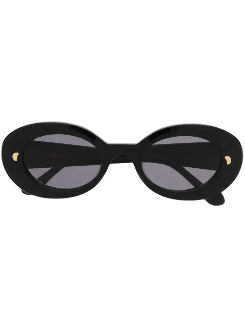 Nanushka Giva oval-frame sunglasses